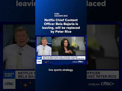 Netflix Chief Content Officer Bela Bajaria is leaving, will be replaced by Peter Rice