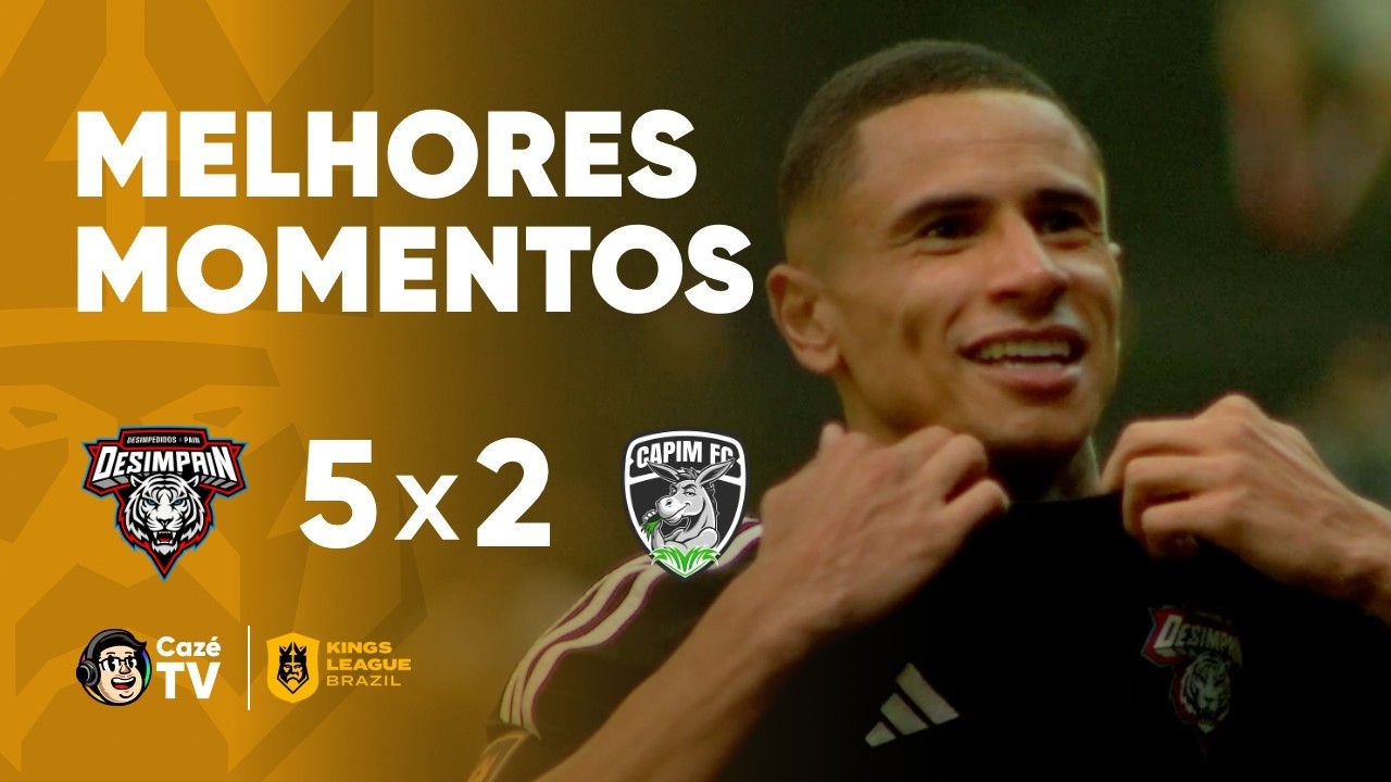 MELHORES MOMENTOS: DESIMPAIN 5 X 2 CAPIM | KINGS LEAGUE BRAZIL 2026 | 8ª RODADA