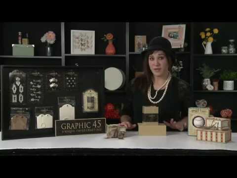 Graphic 45: Staples Embellishments Latest & Greatest Winter 2014