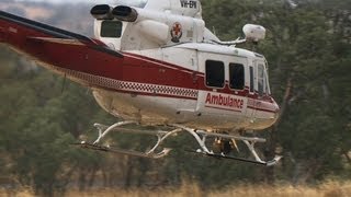 preview picture of video 'Bendigo rescue crews free lady from truck crash in Ravenswood 25/02/2013'