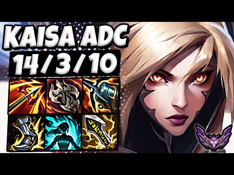Kaisa vs Aphelios [ ADC ] Lol Korea Master Patch 12.22 ✅