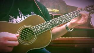 Beaumont Rag - flatpicking guitar by Mark Nesmith (Washburn R320SWRK)