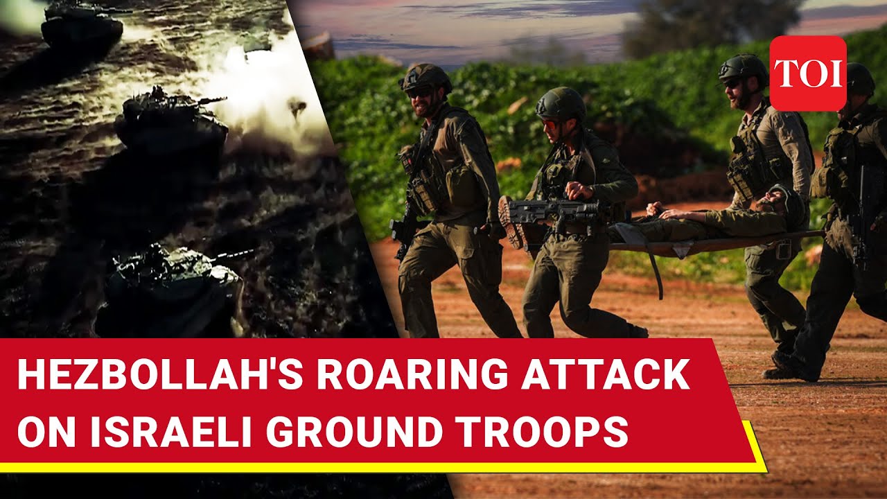 Israel 'Suffers Casualties' As Hezbollah Attacks IDF Ground Force Near Shtula | Lebanon Invasion