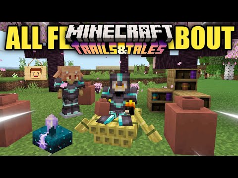 EVERYTHING ABOUT MINECRAFT TAILS AND TRAILS UPDATE || MINECRAFT 1.20 UPDATE IN HINDI ||