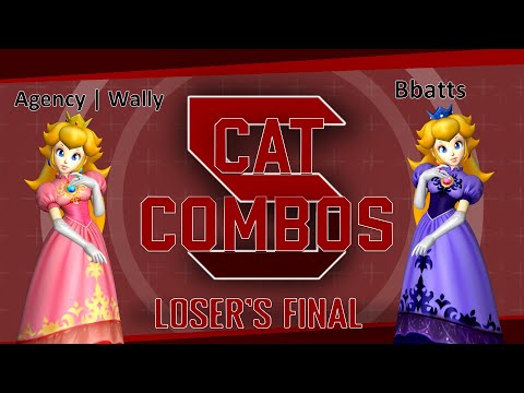 CAT5 Combos #1 - Agency | Wally (Peach) vs Bbatts (Peach) - LF - SSBM