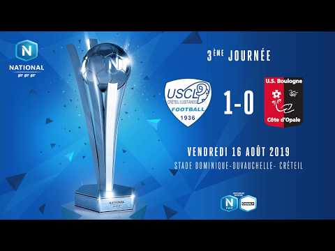 J3 : US Créteil Lusitanos - US Boulogne CO (1-0), le résumé I National FFF 2019-2020