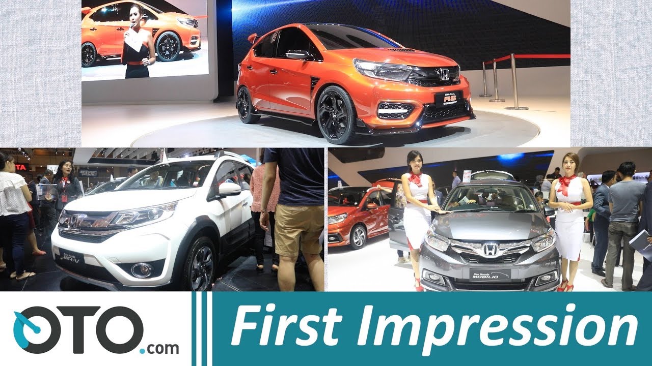 Honda Mobilio SE, BR-V 2018 & Small RS concept | First Impression | IIMS 2018 | OTO com