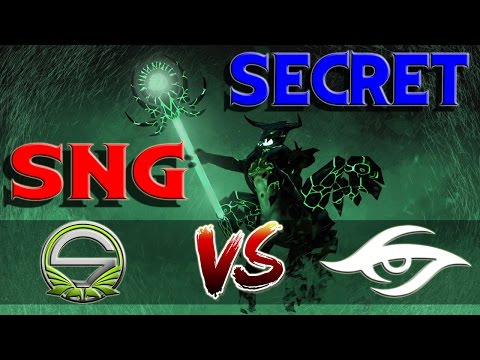 Team Secret vs Team Singularity game 2 Epicenter 2017 CIS-Europe Qualifier