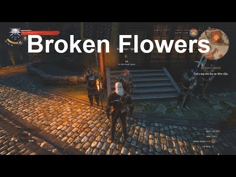 Find Another Way into Attre Villa - Broken Flowers - The Witcher 3 Wild Hunt