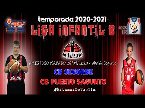 Videoresumen Cb Segorbe - Infantil B Cb Puerto Sagunto (AMISTOSO 20-21)