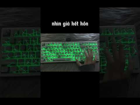 liệu chiếc bàn phím này có khiến anh em mê mẩn  #gaming #keyboard #viral