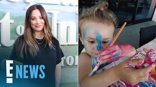 Kaley Cuoco Shares Sweet Glimpse at Daughter Matilda’s Painting Skills | E! News