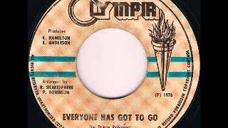 Prince Robinson - Everyone Has Got To Go + VERSION [1976]