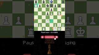 Can You See It? ♟️👀🔥 | Chess Winner #chess #shorts #checkmate #brilliant