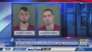 Series of violent domestic disputes lands Anderson County brothers in jail