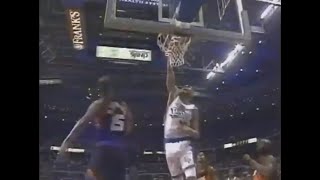 Grant Hill Crosses Cedric Ceballos & Dunks Past Danny Manning