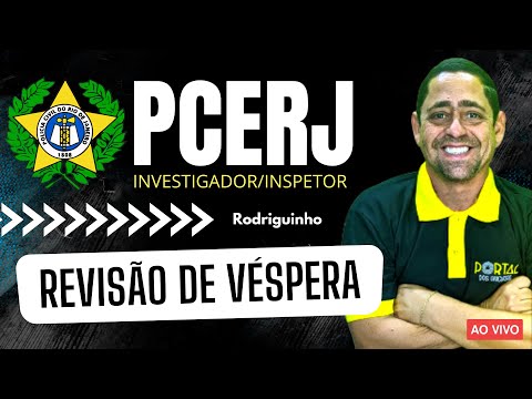 Revisão de Véspera - Informática - Prof. Rodriguinho - PCERJ Investigador/Inspetor