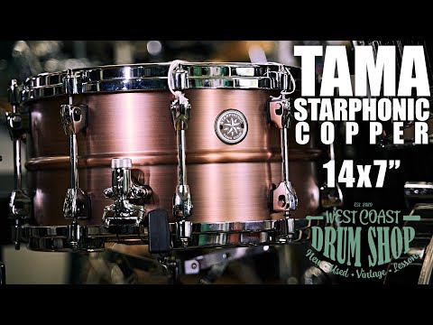 Tama Starphonic Copper 14x7" Snare Drum