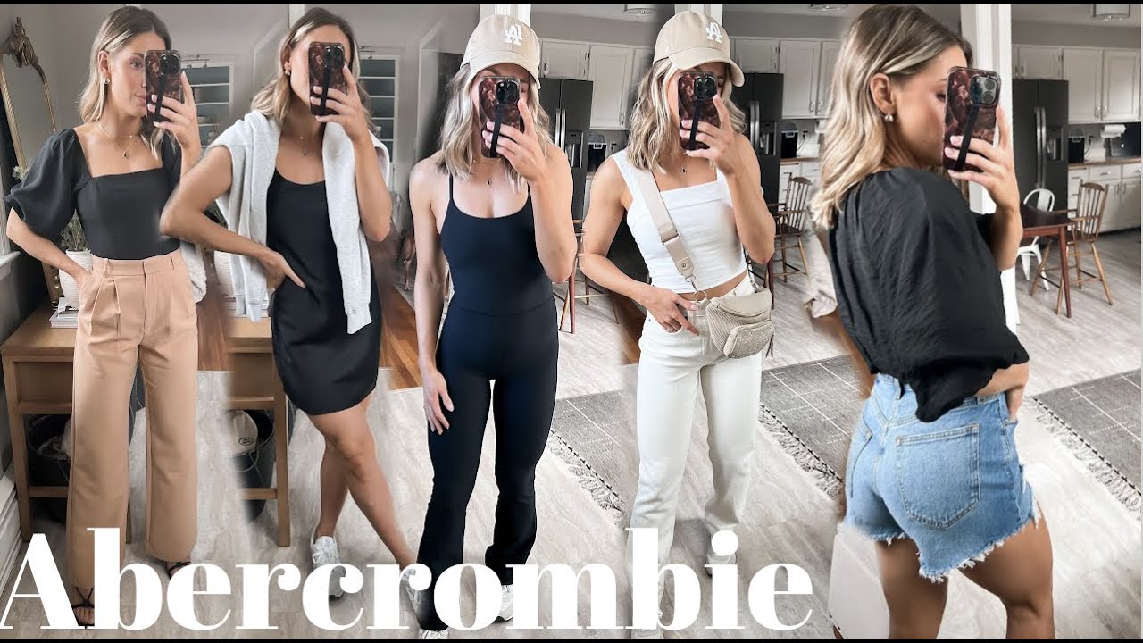 Abercrombie Try On Haul | Spring & Summer Basics