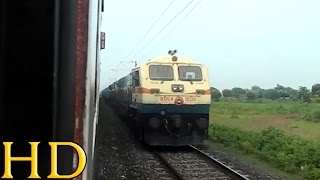 preview picture of video 'High Speed Encounter With AIRAWAT WDG-4 Electro Motive Diesel [EMD] Engines Of RAIPUR'