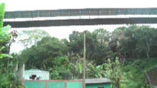 preview picture of video 'Impresionante puente colgante peatonal en Lepaera, Lempira, Honduras'