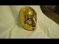 Gold Mask - Purple Eyes - Tennessee Masks 