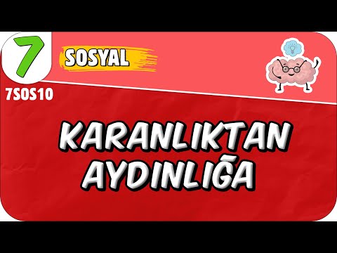 Karanlıktan Aydınlığa - Özgür Düşünce ve Bilim 📕 7. Sınıf Sosyal #2025