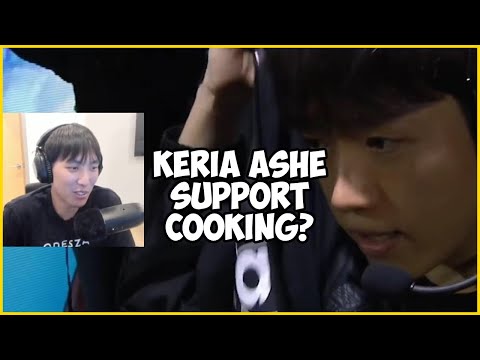 T1 Keria Locks In Ashe Support