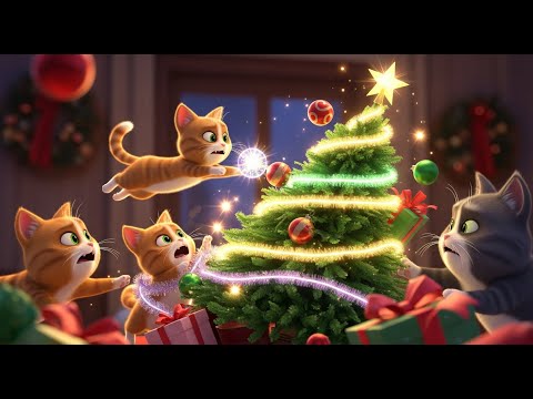 Part 4: The Christmas Tree Battle/The Cat Family’s Unforgettable Christmas Season - A Festive Fiasco