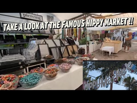 IBIZA - HIPPY MARKET PUNTA ARABI ES CANAR - We Take A Look Around The Famous Hippy Market 