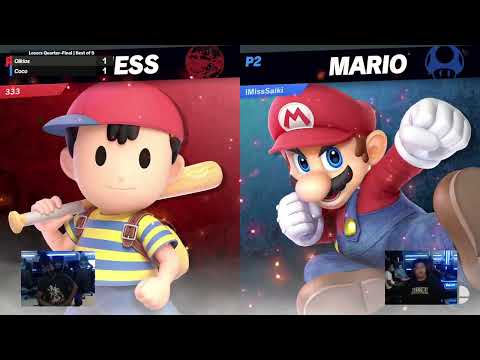 PURE Smash #54 Losers Quarters - Olkios (Ness) vs. A51|Coco (Mario)