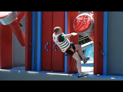 Top 100 Total Wipeout Moments 😂😂