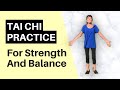 Tai Chi Exercise For Strength And Balance Senior Fitness