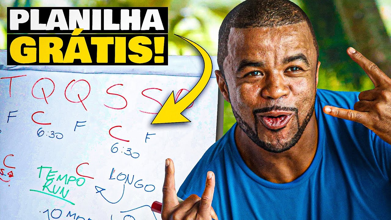 COMO VOCÊ PODE MONTAR SUA PLANILHA DE CORRIDA