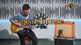 Video thumbnail for Orange Rocker 15 Guitar Combo Amp Demo by Gear4music Guitars