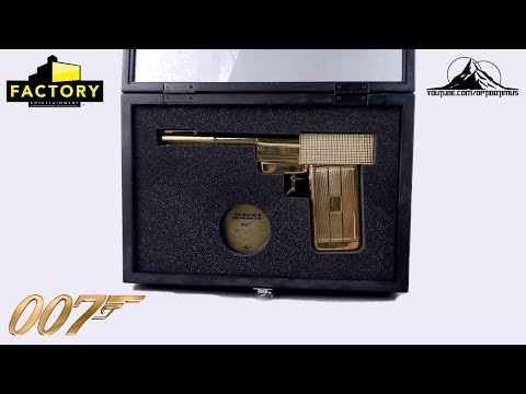 James Bond 007 The Man with the Golden Gun - GOLDEN GUN Prop Replica Video Review