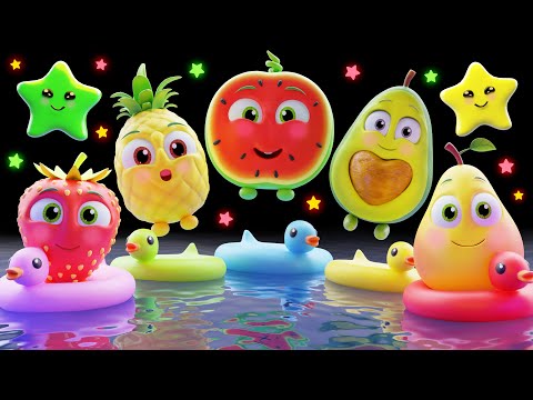 🌞🍉 Funky Fruits Baby Sensory Collection | Summer Dance Celebration! - Uplifting Dancing and Beats!🍓