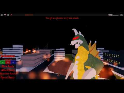 Godzilla V.S. Female MUTO V.S. Gold Battra V.S. Gigan