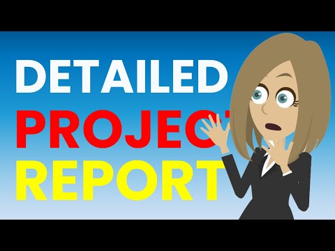 detailed project report in project management