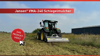 Jansen VMA-240 - 240cm mulčovač s posuvom (SN107)