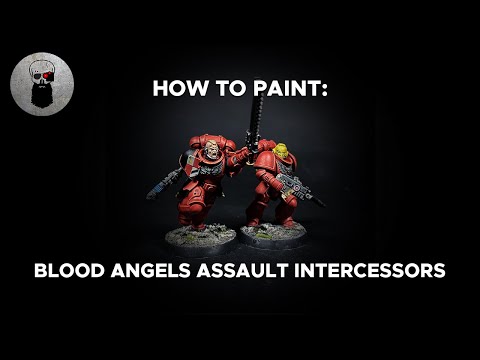 Contrast+ How to Paint: Blood Angels Assault Intercessors