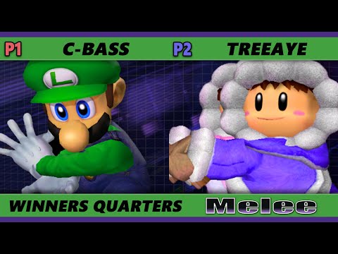 S@X 411 Winners Quarters - C-Bass (Luigi) vs. Treeaye (Ice Climbers) Smash Melee - SSBM