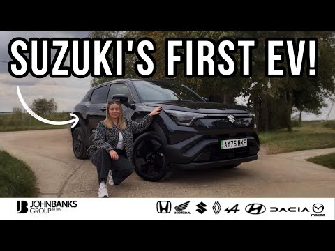 Thumbnail for Suzuki e-Vitara | First Look at Suzuki’s First Electric SUV with Tish | UK by Suzuki e Vitara