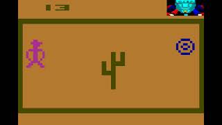Atari 2600 Game: Outlaw: Gunslinger (1978 Atari)