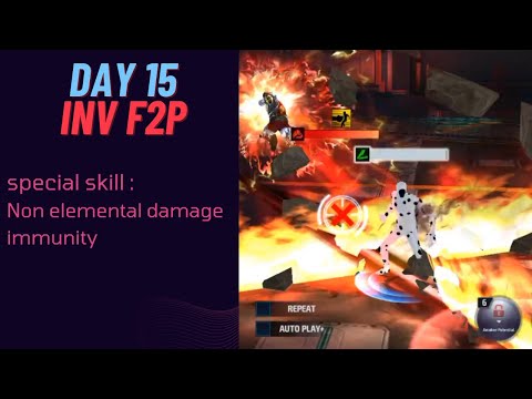 Special Skill : Non Elemental Damage Immunity. Day 15 Inv F2P (marvel future fight)