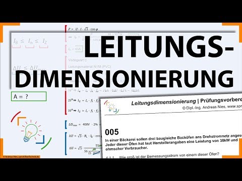 Aufgabe 005 :: Leitungsdimensionierung :: Leitungsberechnung :: VDE 0298 :: NH/HH Recycling