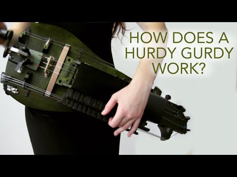 How EXACTLY does the hurdy gurdy work?