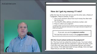 How To Collect On A Small Claims Judgment
