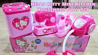 Hello Kitty Mini Kitchen Household Play Set For Kids Vtomb