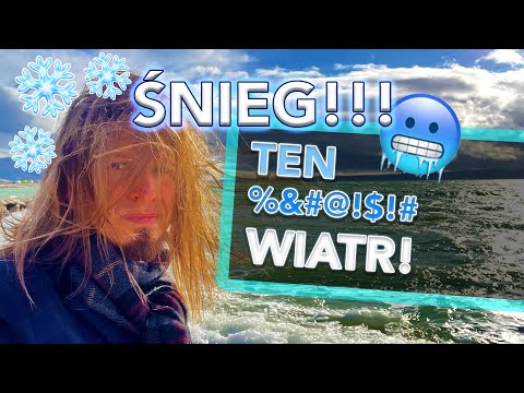 ŚNIEG w Dalmacji! ❄️ Chorwacki wiatr nie daje mi żyć! 💨 Bura to czy Jugo?